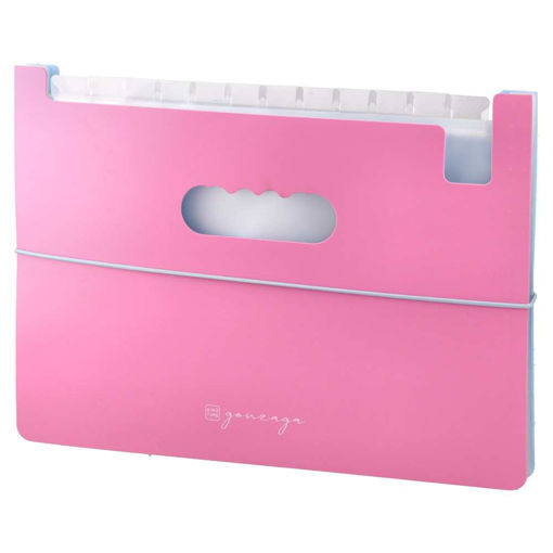 Picture of EXPANDING FILE A4 13 TABS PINK